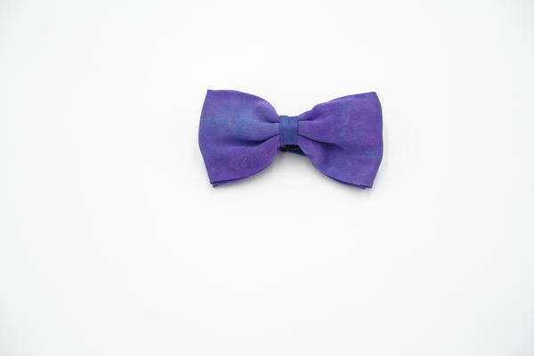Silk Bow Tie Purple B19