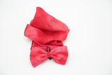 Silk Bow Tie Pocket Square Red PCPT  B9