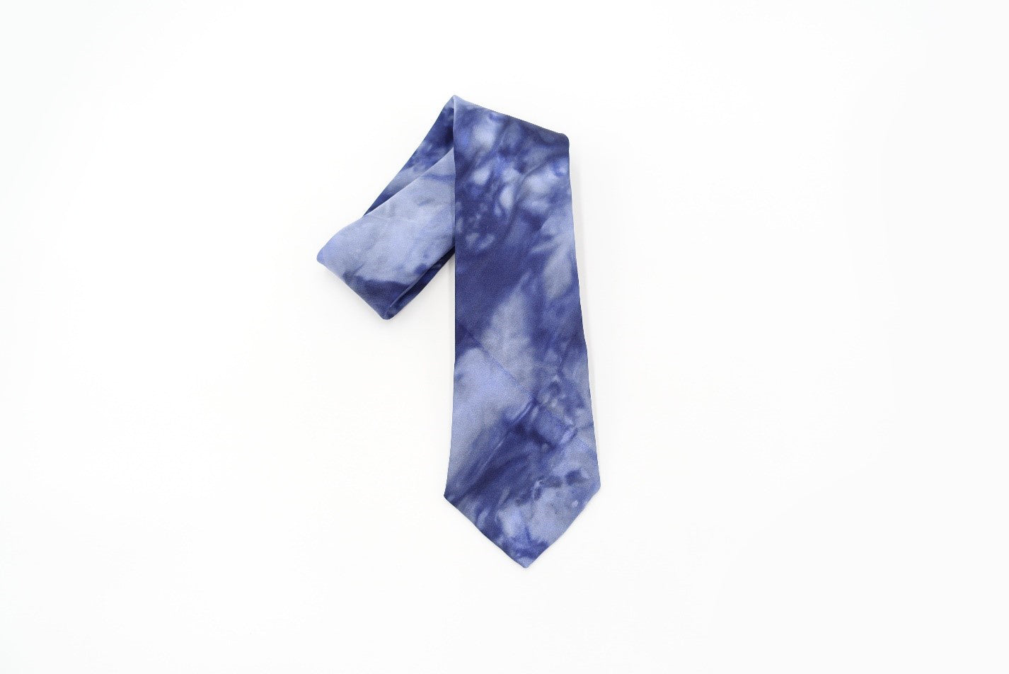 Silk Necktie Navy Blue BRA-V54